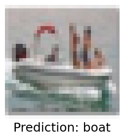 Ship classified as boat